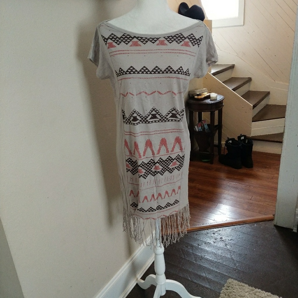 Velvet by Graham & Spencer fringe dress